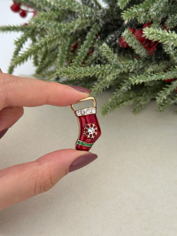 Mini Kırmızı Bot Broş