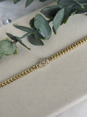 Gurmet Ortası Yıldız Taşlı Bileklik