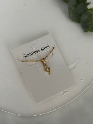 Çelik Şimşek Kolye