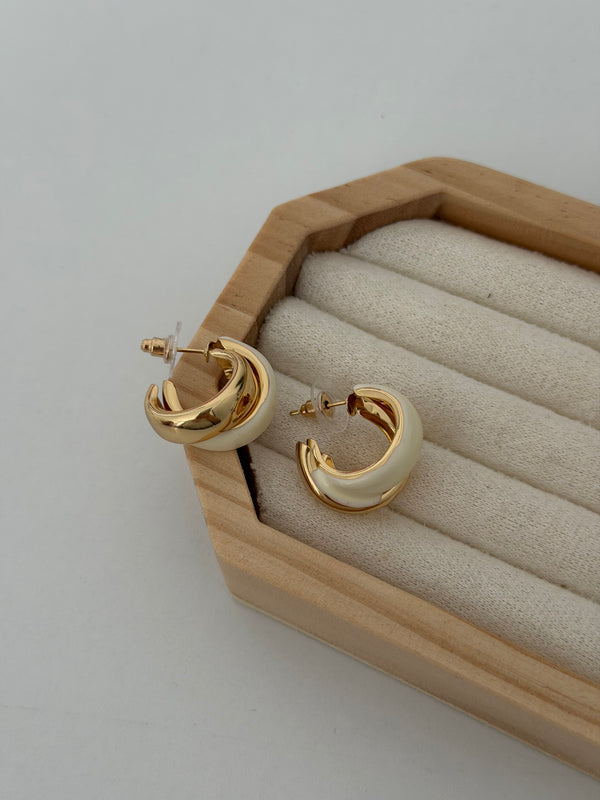 Krem Jewel Küpe