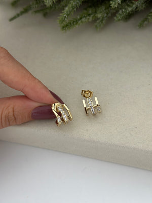 Üçlü Görünüm Miya Küpe