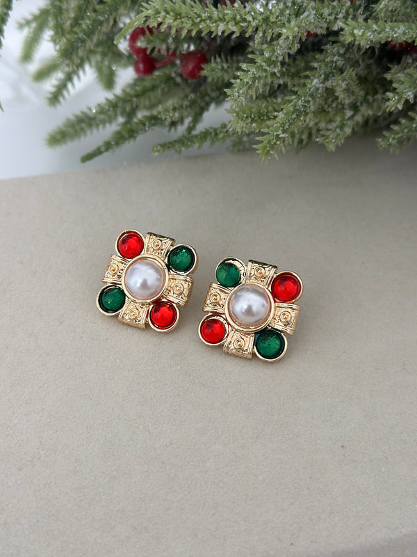 Renkli Vintage Küpe