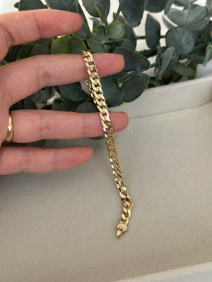 İnce Yassı Gurmet Zincir Bileklik