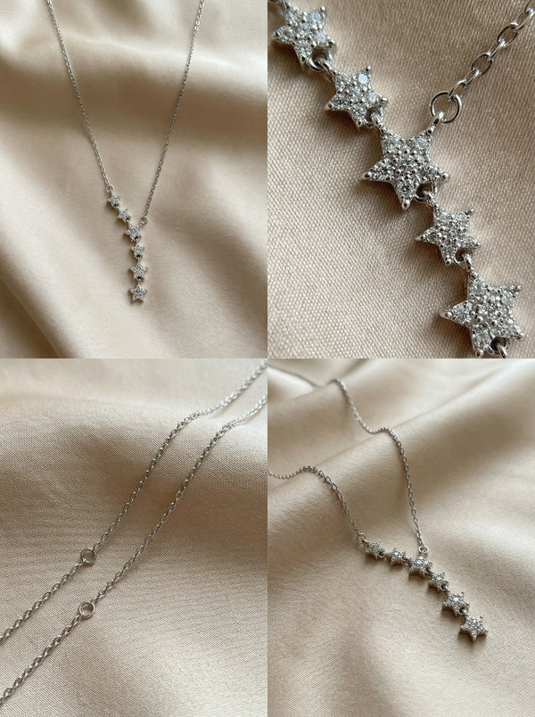 Silver Yıldız Y Kolye