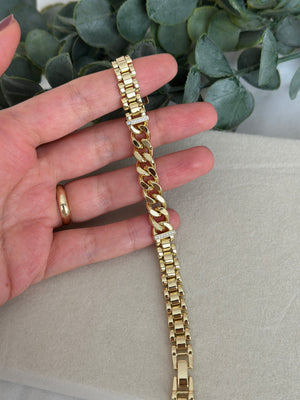 Kordon Kenarlı Gurmet Bileklik