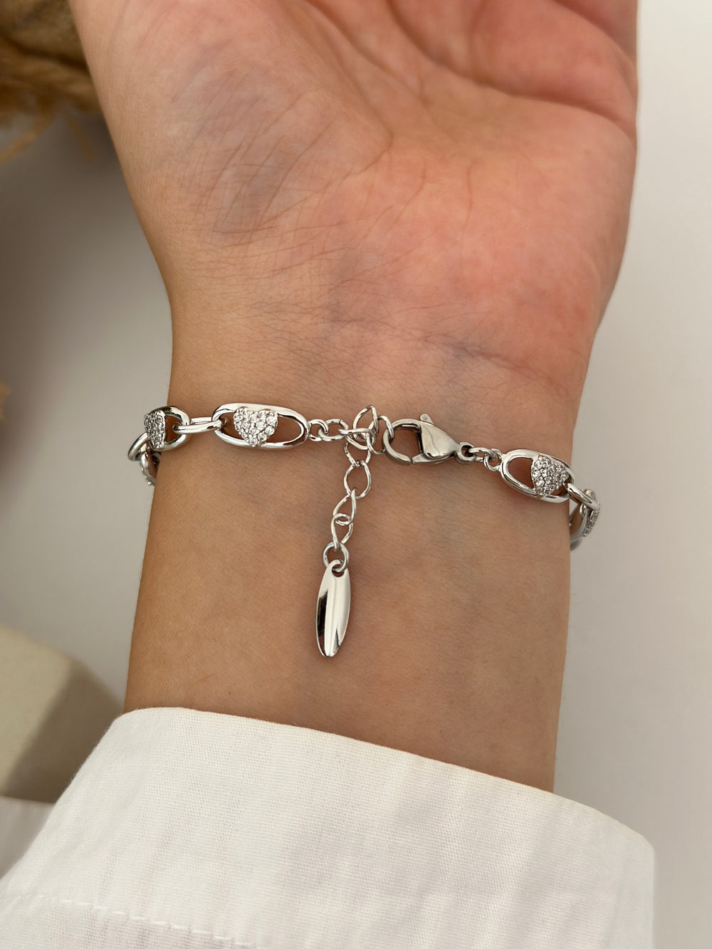 Silver Lovely Bileklik