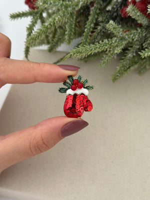 Pullu El Sembol Broş