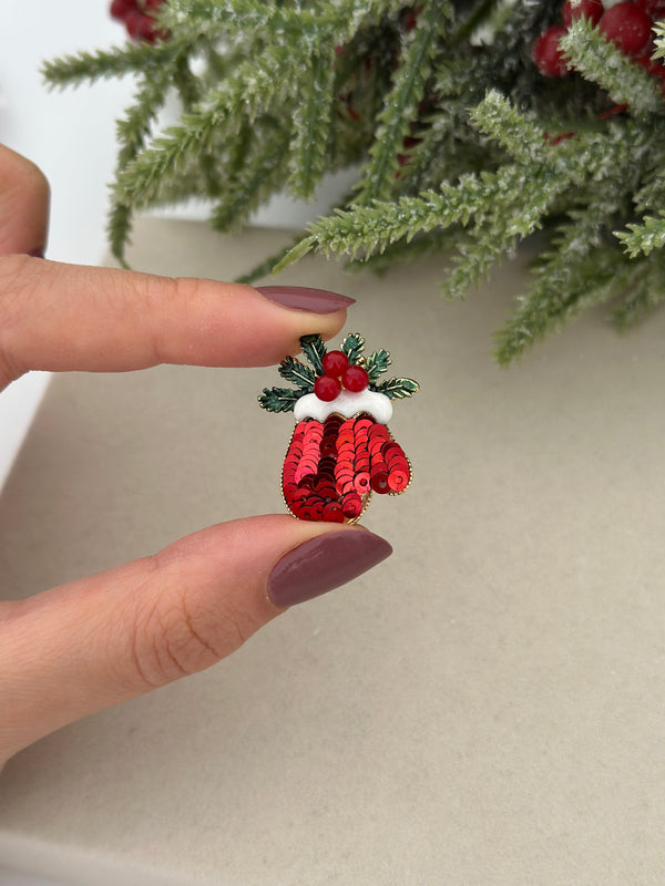 Pullu El Sembol Broş