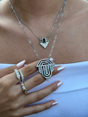 Silver Mini Serenay Kolye