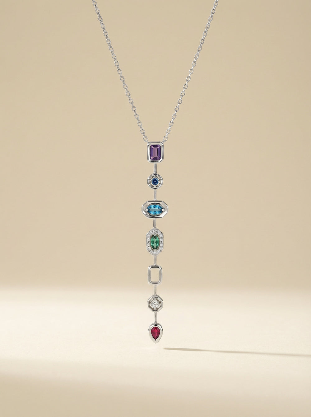 Çelik Silver Element Kolye