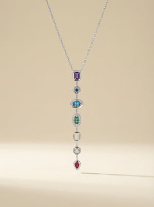 Çelik Silver Element Kolye