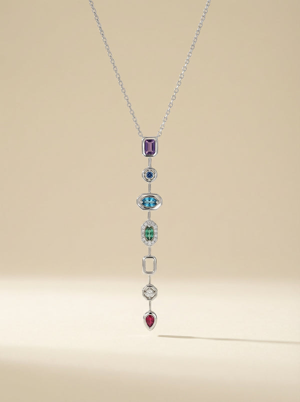 Çelik Silver Element Kolye