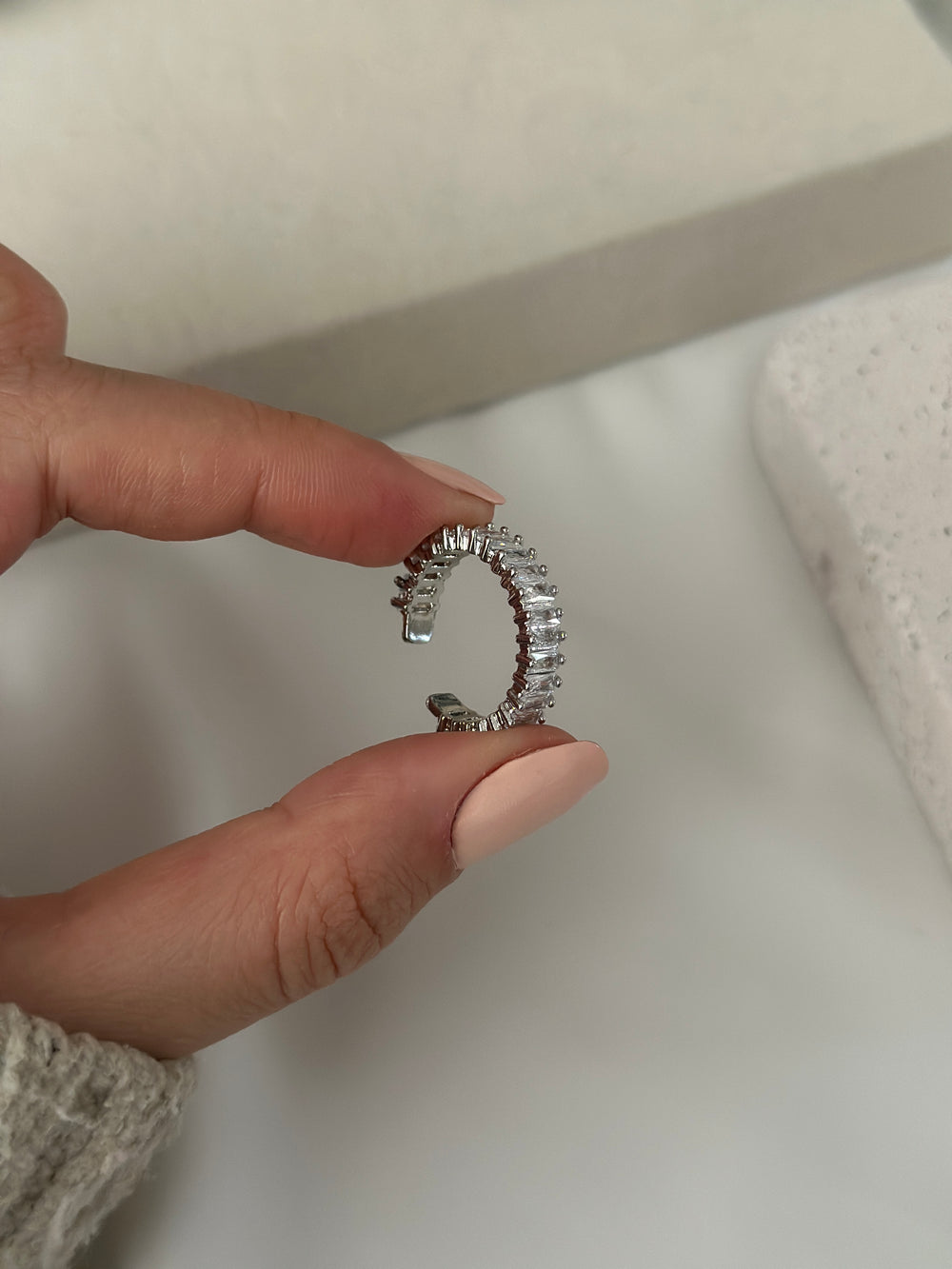 Çelik Silver Tamtur Yüzük