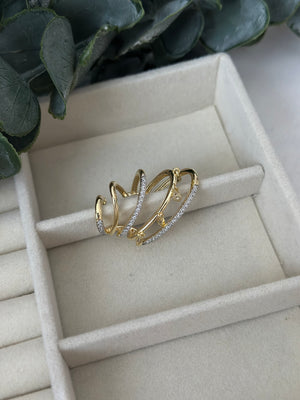 Çift Görünümlü Kıkırdak Küpe