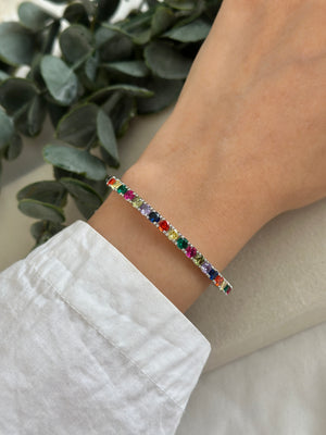 Vip Renkli Taşlı Bileklik