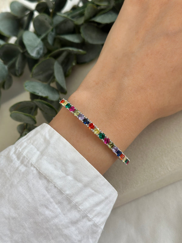 Vip Renkli Taşlı Bileklik