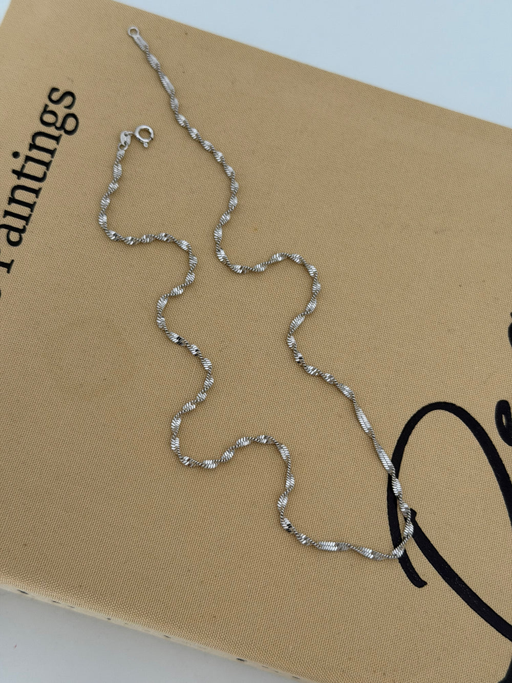 Silver Singapur Zincir Kolye