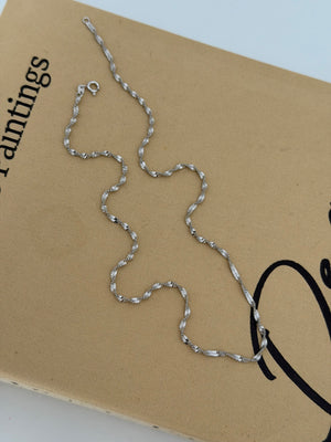 Silver Singapur Zincir Kolye