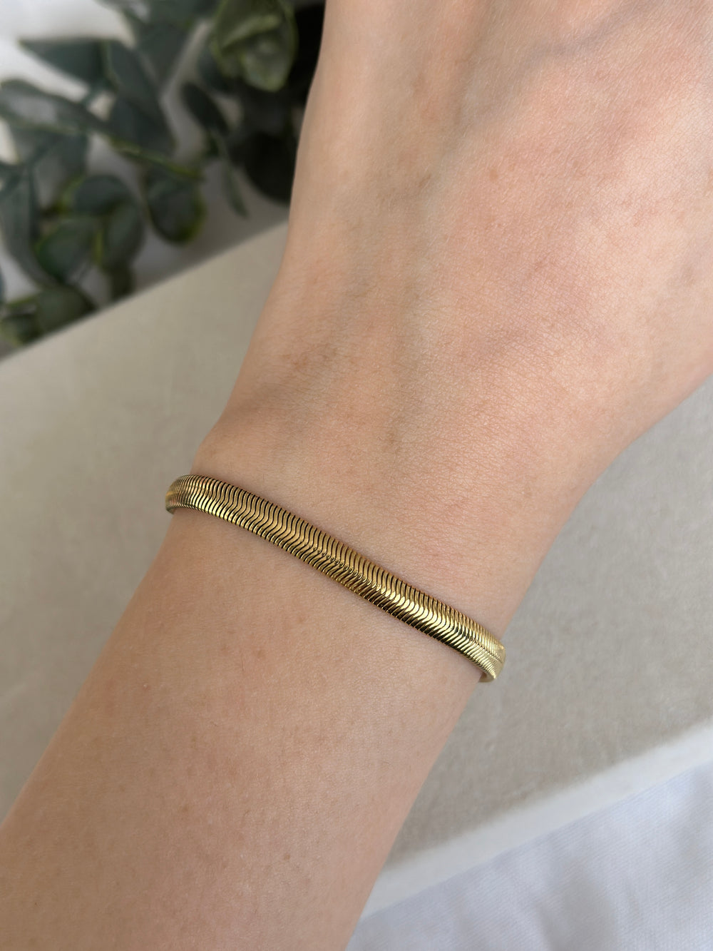 Yılan Zincir Bileklik