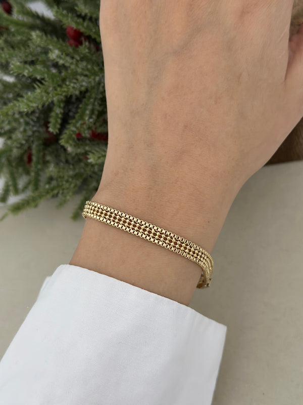 Klips Model Topçuk Bileklik