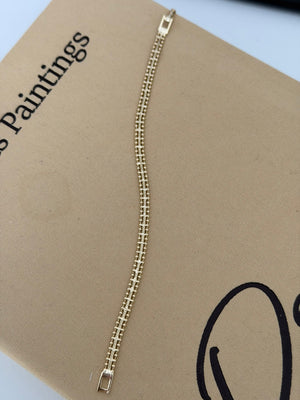 Top Kenar Klipsli Bileklik