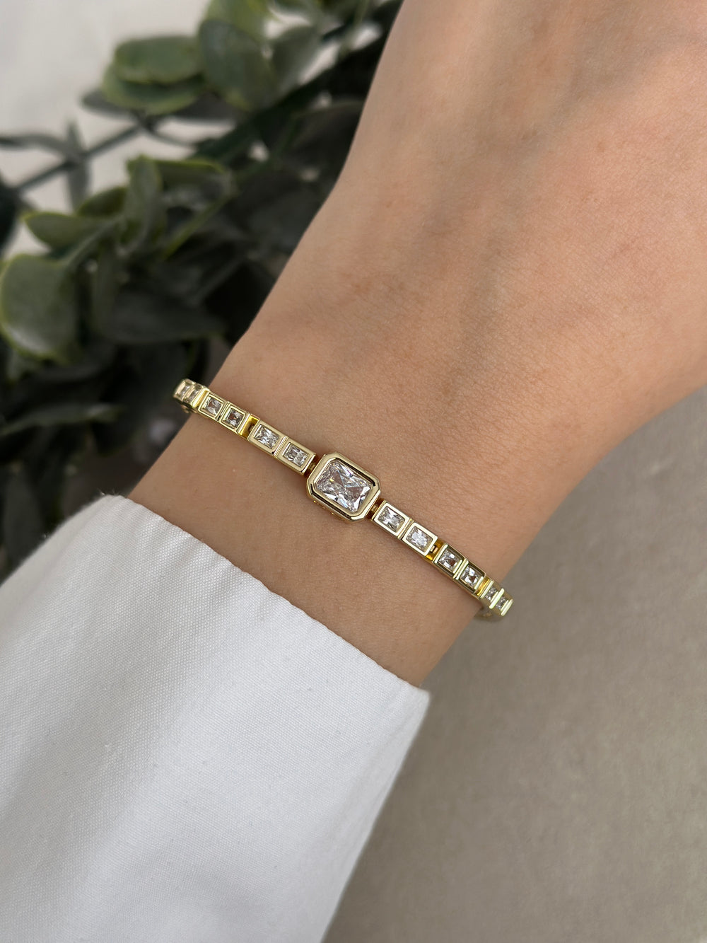 Baget Taşlı Bileklik