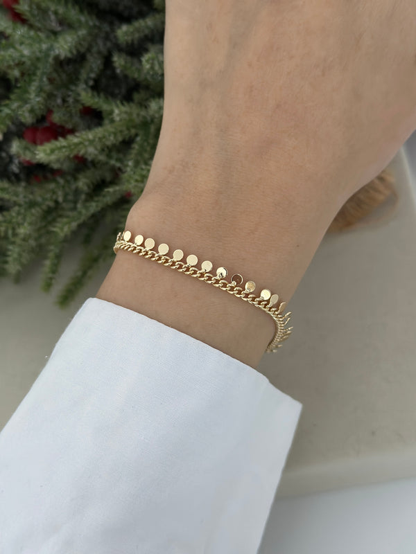 Yuvarlak Charmlı Bileklik