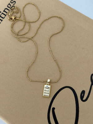 Külçe Altın Kolye