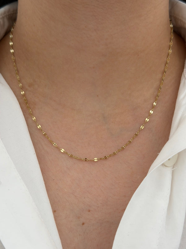 Aynalı Zincir Kolye