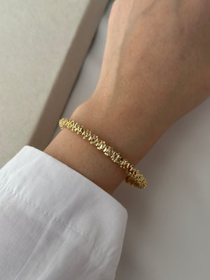 Çelik Zikzak Bileklik