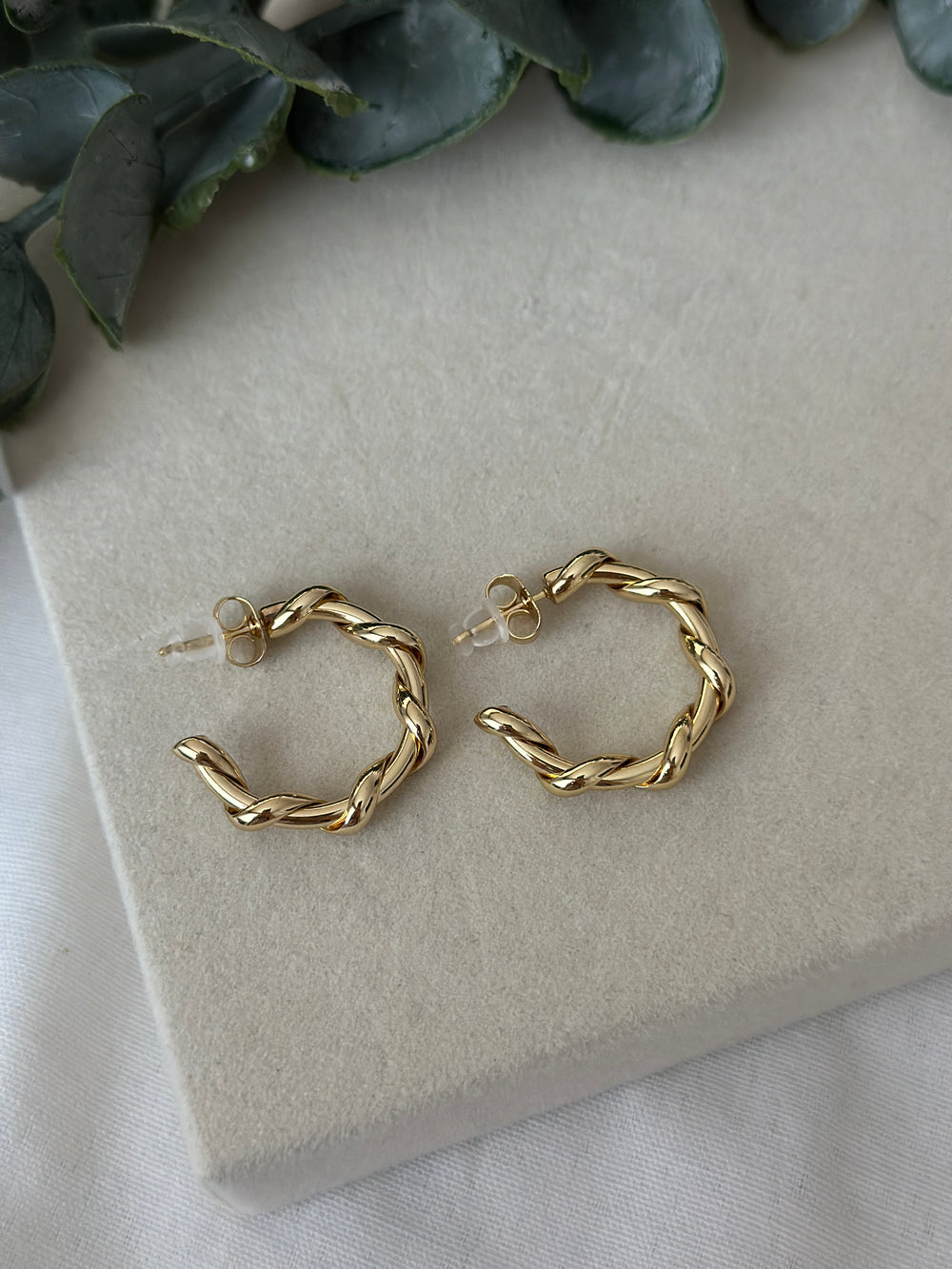 Sargı Gold Halka Küpe