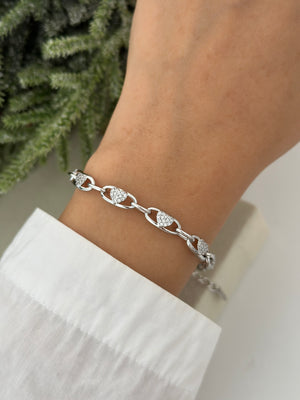 Silver Lovely Bileklik