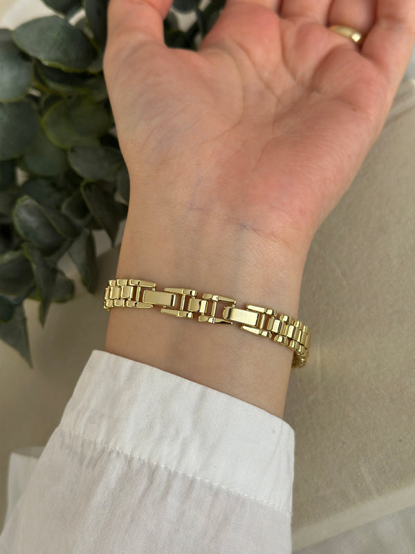 Kordon Kenarlı Gurmet Bileklik