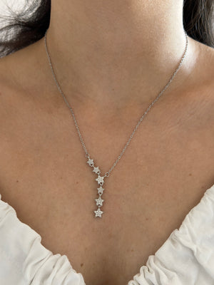 Silver Yıldız Y Kolye