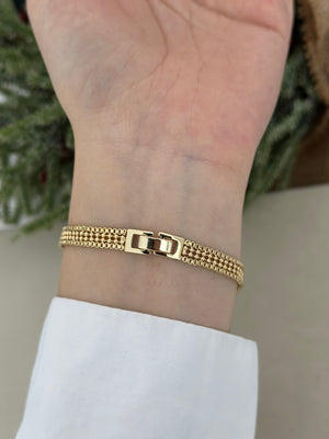 Klips Model Topçuk Bileklik