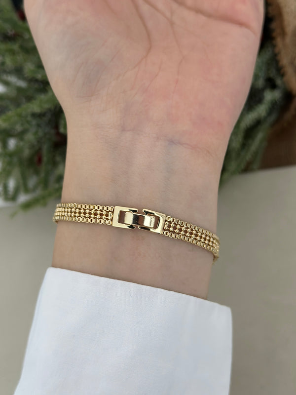 Klips Model Topçuk Bileklik