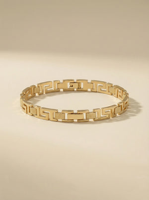 Gold Labirent Bileklik