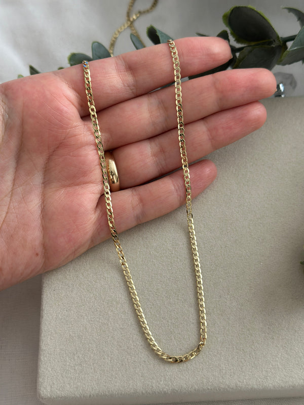 İnce Yassı Gurmet Zincir Kolye