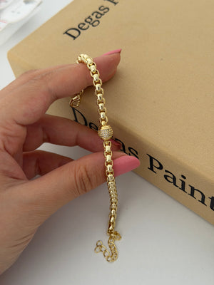 Uzatma Halkalı Arnavut Zincir Bileklik