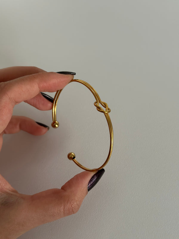 Çelik Aşk Düğümü Bileklik