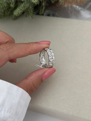 Taşlı Kordon Yüzük