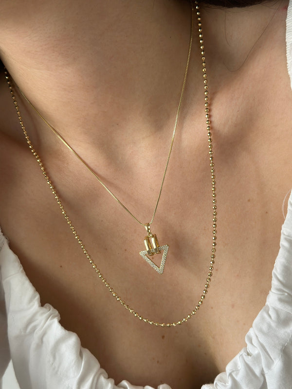 Dorika Topçuk Kolye