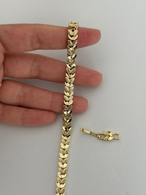 Yaprak Detay Bileklik