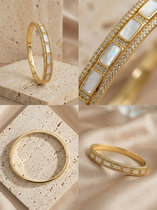 Vip Sedefli Kelepçe