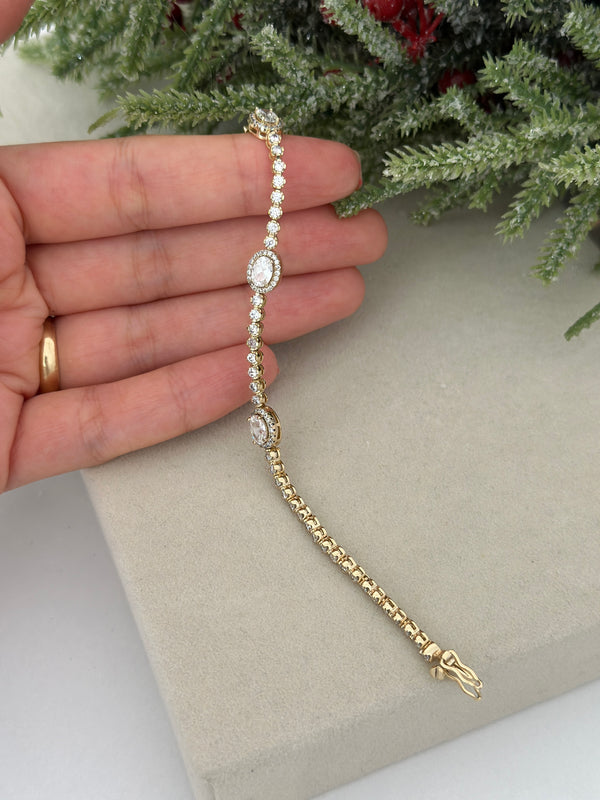 Tasarım Kilit Su Yolu Bileklik