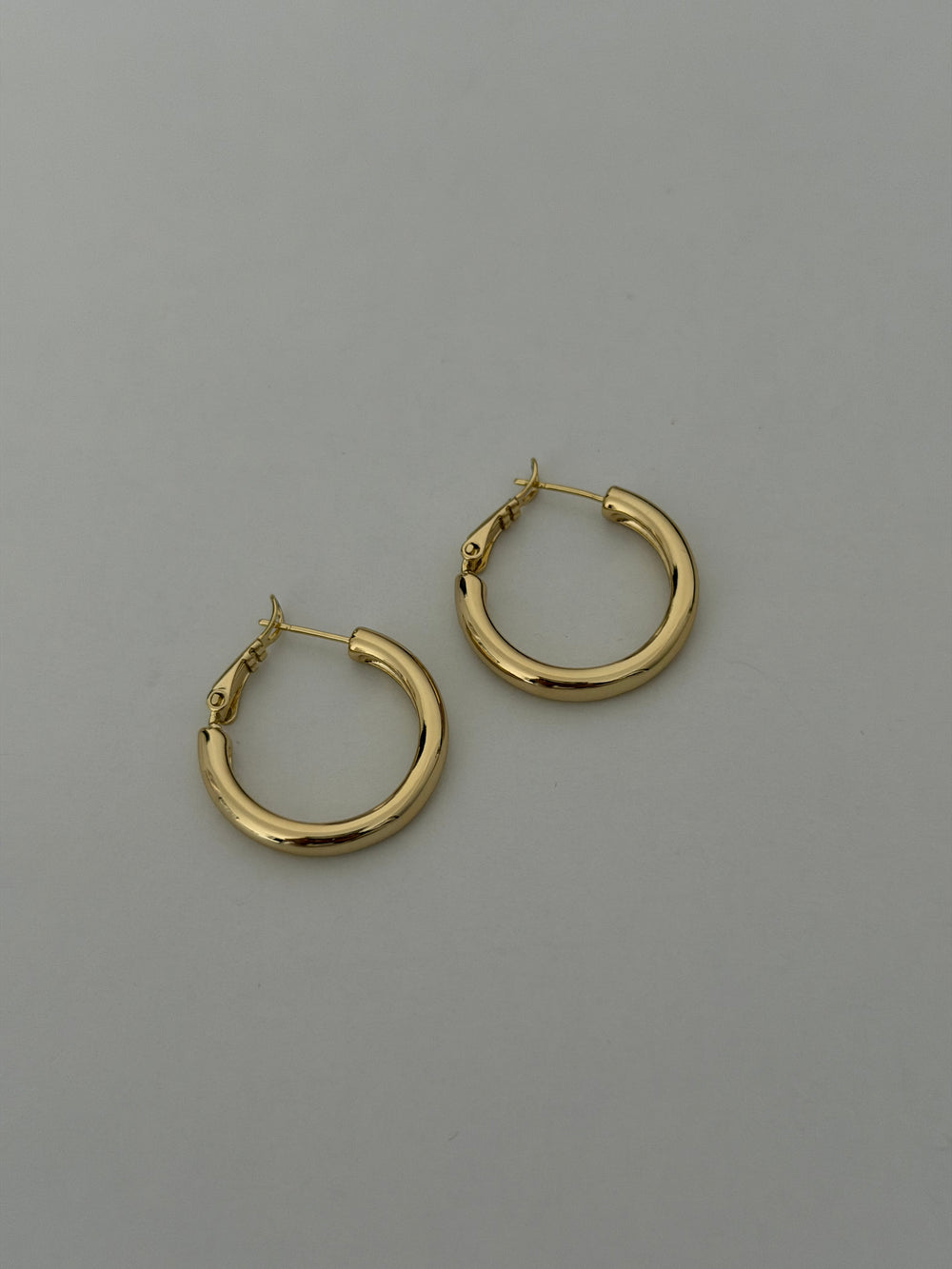 Boru Klipsli Halka Küpe