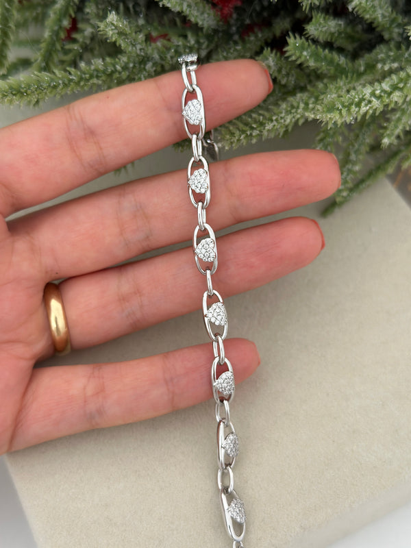 Silver Lovely Bileklik