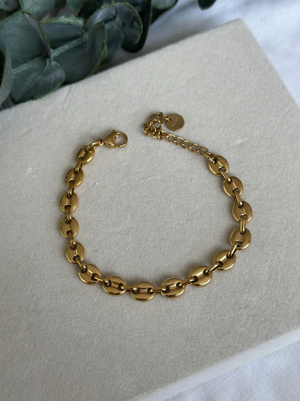 Çelik Düğme Bileklik