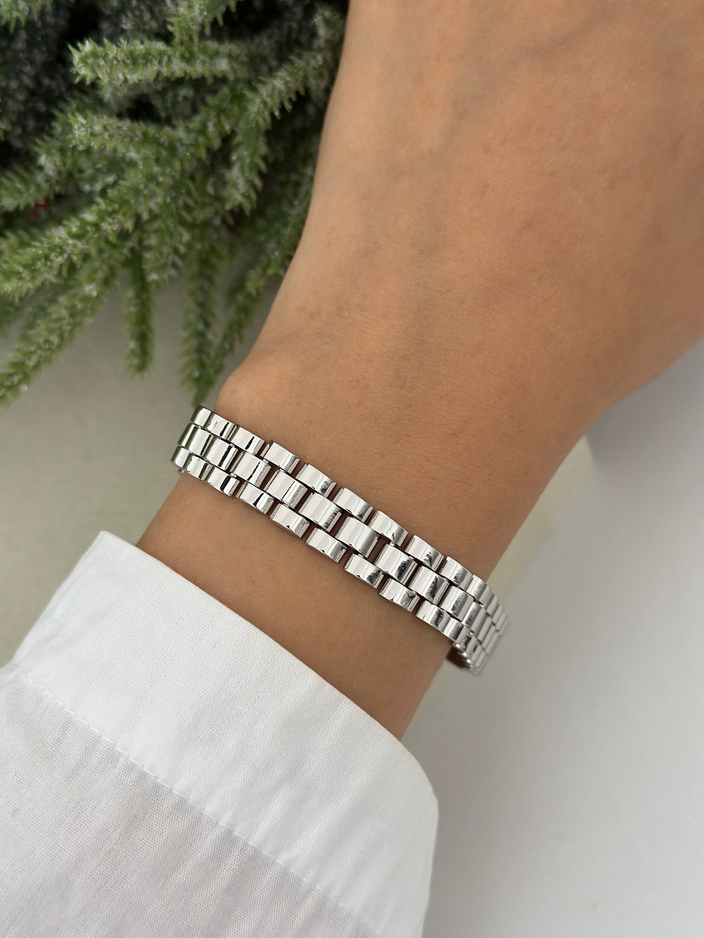 Silver Kordon Bileklik