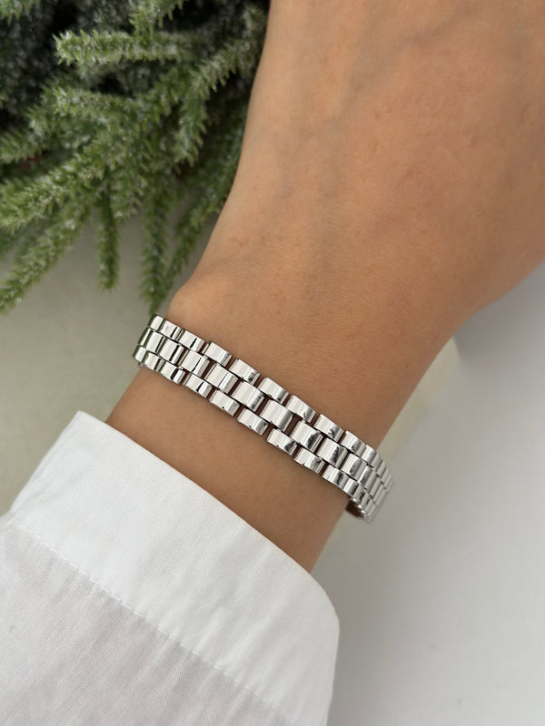 Silver Kordon Bileklik